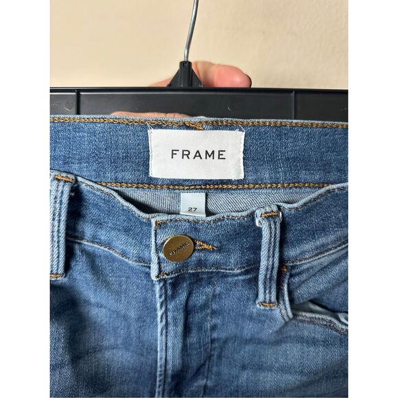 Frame Denim Le High Straight Jeans sz 27 - Picture 6 of 8